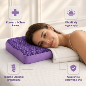 OrthoCool – Chłodząca Poduszka Fizjoterapeutyczna TPE | Ergonomiczne Wsparcie Karku i Szyi